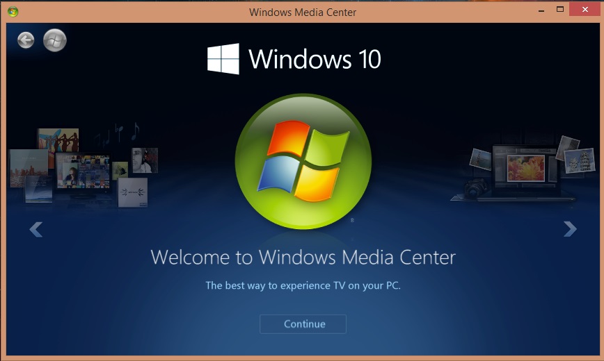 Windows media center for windows 10
